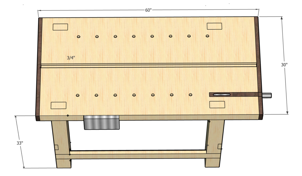Work Bench Dimensions