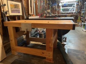Work Bench Base and Top Joinery